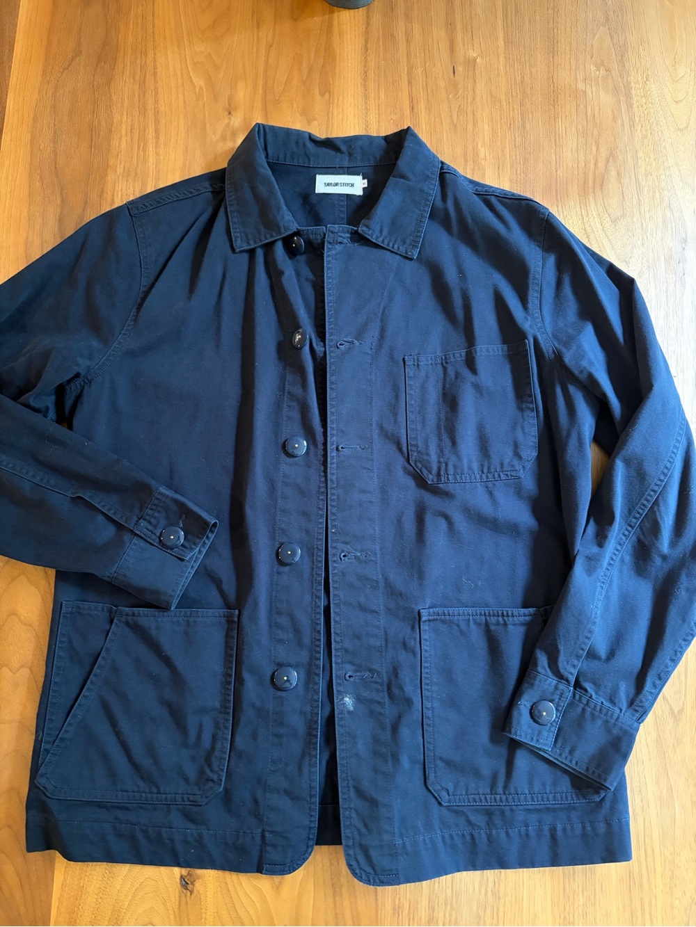 Taylor Stitch Navy Cotton Ojai Jacket